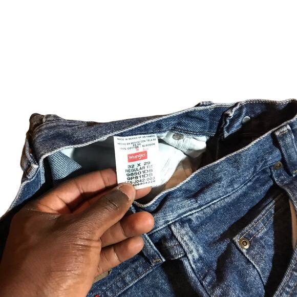 vintage wrangler jeans 32x29 - Picture 5 of 5